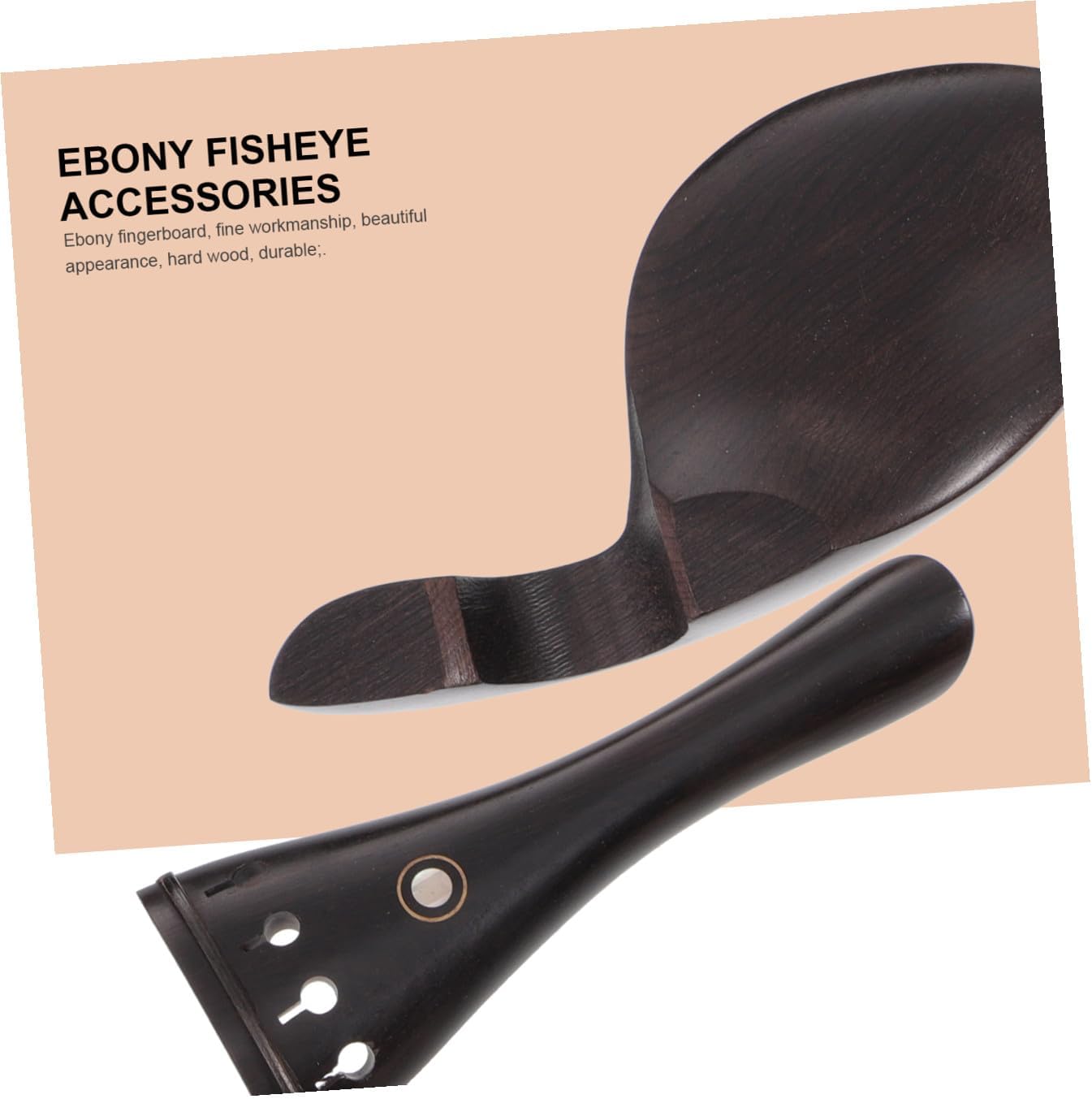 Violin Supplies Ebony Parts Set Tuner Pegs Strings Musical Instrument Accessories