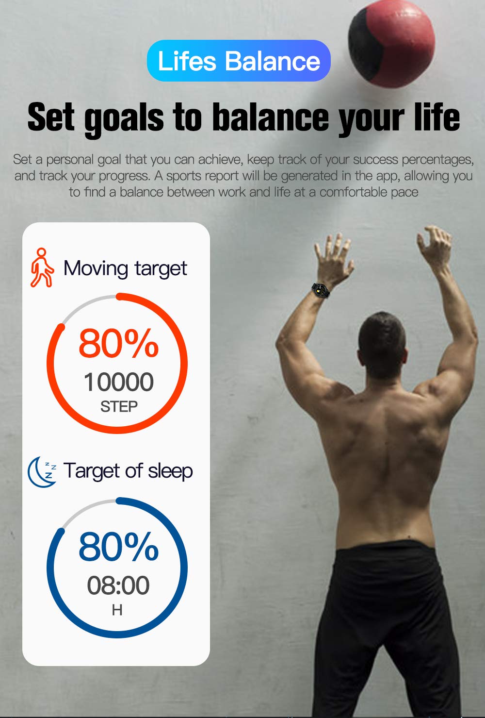 Inteligentny zegarek fitness tracker aktywności monitor pełny ekran dotykowy wodoodporne zegarki mężczyźni z pulsometrem snu monitor zdrowia sport krokomierz