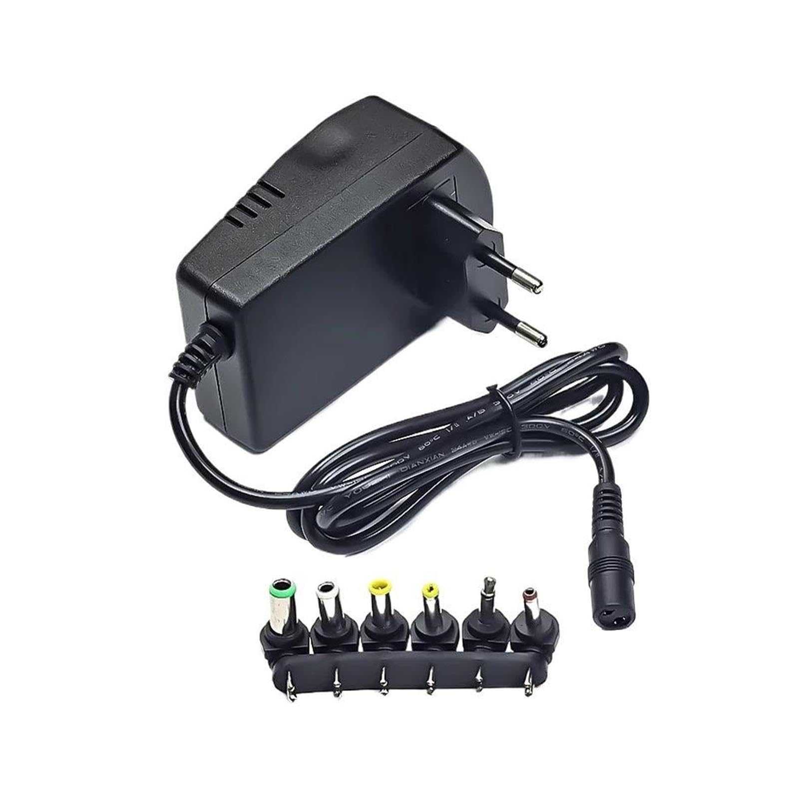 Alimentation À Découpage Multifonctionnelle Réglable 30W, Alimentation À Tension Réglable 3-12V, Chargeur D'ordinateur Portable À Commutation De Courant 3A