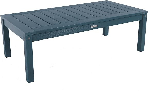 Highwood AD-DSCT1-NBE Adirondack Coffee Table, Nantucket Blue