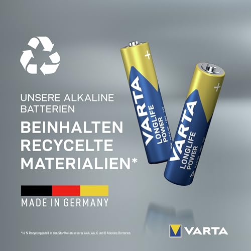 VARTA Longlife Power AAA Batterien Cube 24er Pack