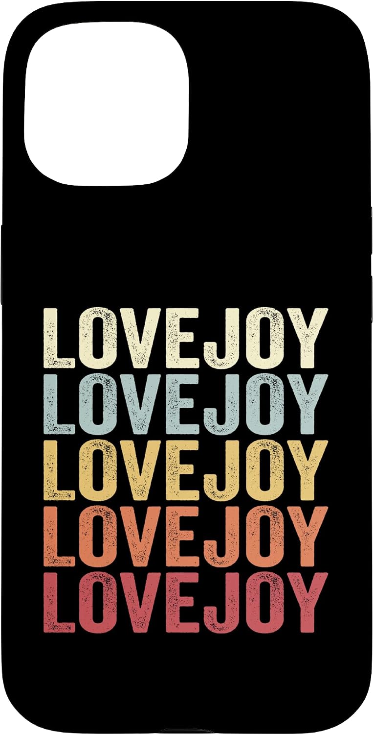 Lovejoy Georgia Lovejoy GA Retro Vintage Text Case for iPhone 11