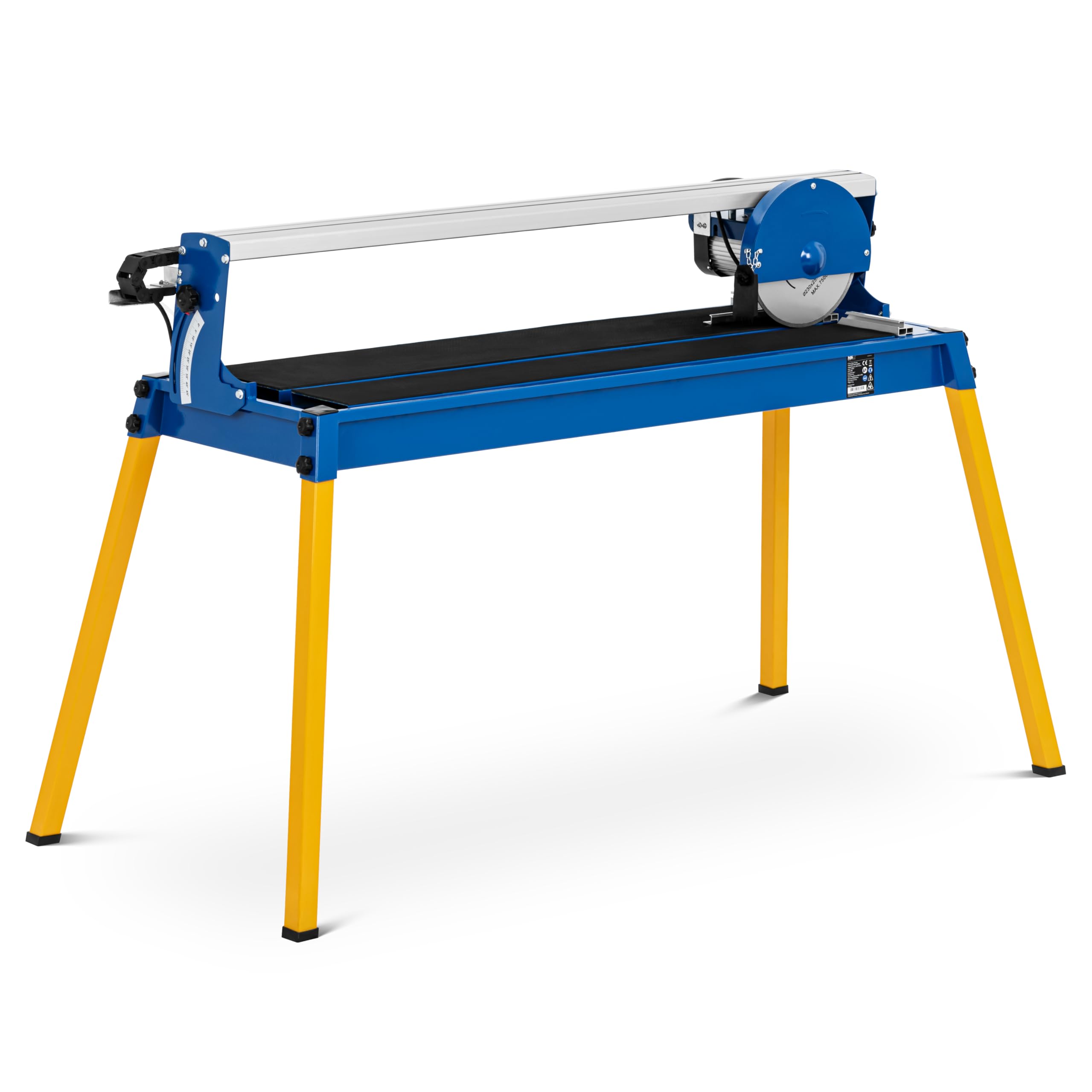MSW MSW-TSAW1500PRO Elektrischer Fliesenschneider 1500 W bis 42 mm Winkelverstellung Fliesenschneidmaschine Nassschneidemaschine Nassschneider