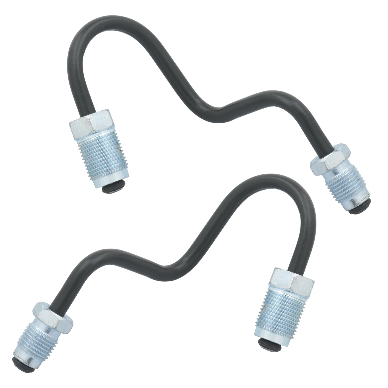 Pulchra 2PCS Car Brake Hoses 100mm Rear Brake Pipes Compatible with V-W ...