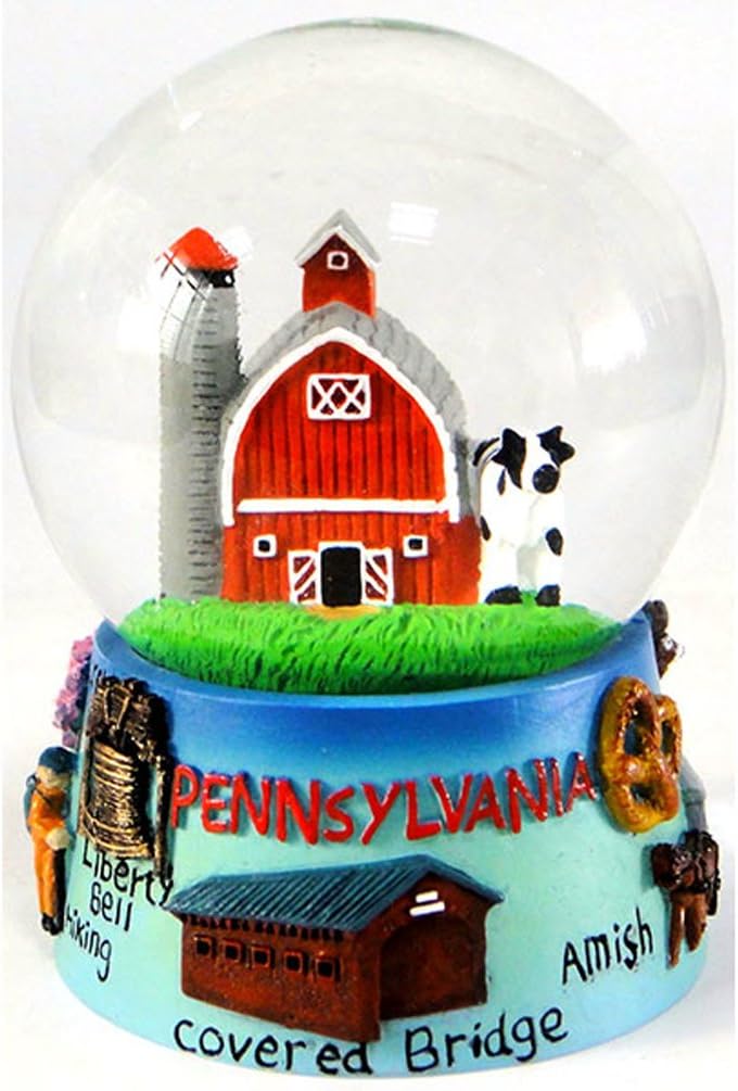 Pennsylvania Snow Globe 65mm