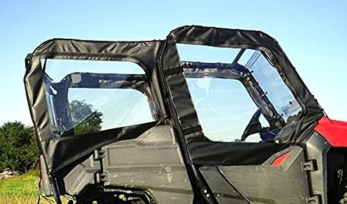 Miniatura 5 de Falcon Ridge Carcasa de cabina de puertas blandas para modelos Honda Pioneer 700 4 UTV Ventanas con cremallera Compatible con modelos de 4