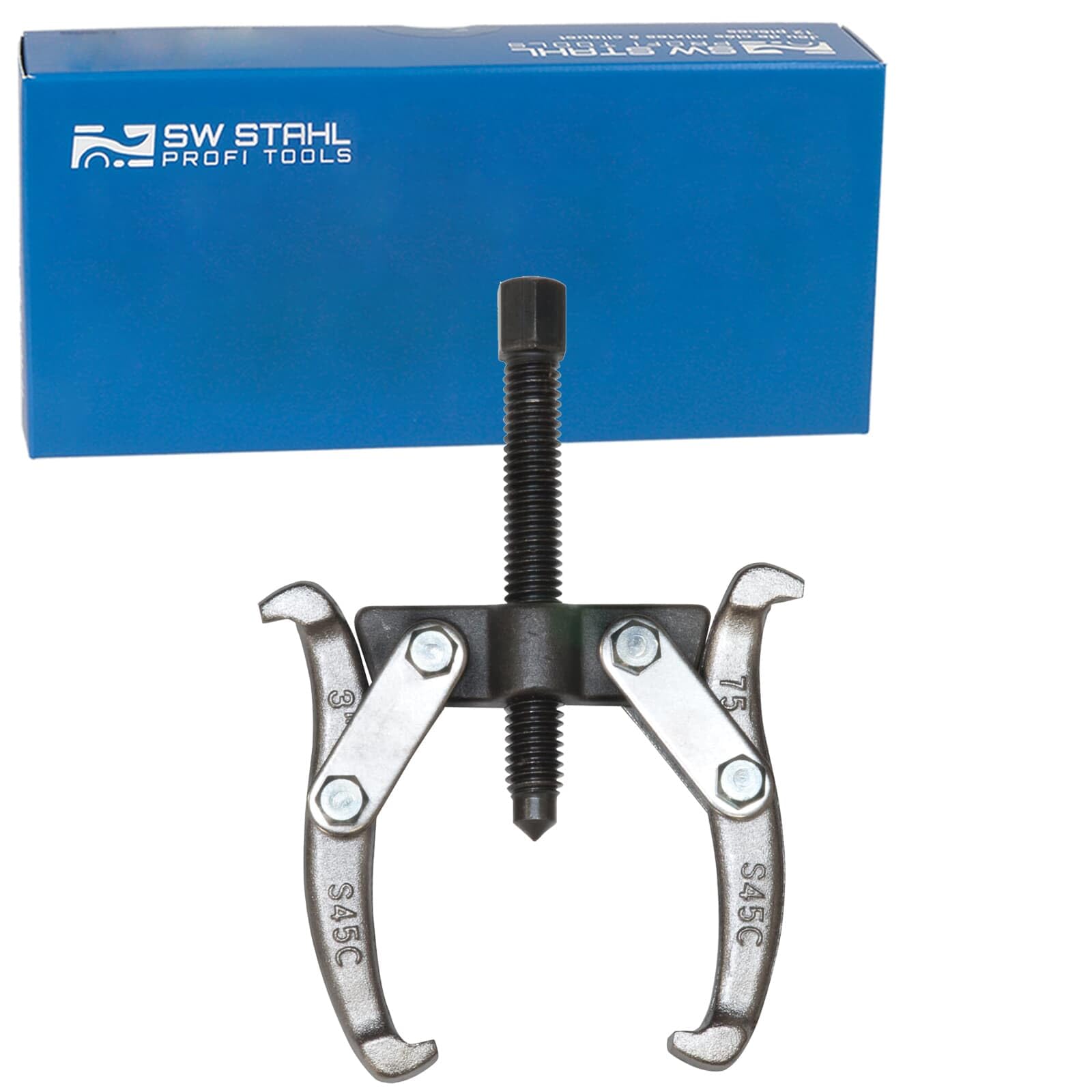 SW-Stahl Puller 2 Arms 75 mm Depth for Indoor and Outdoor Use, 09510L
