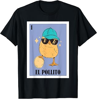 Funny Mexican Chick Design - El Pollito T-Shirt