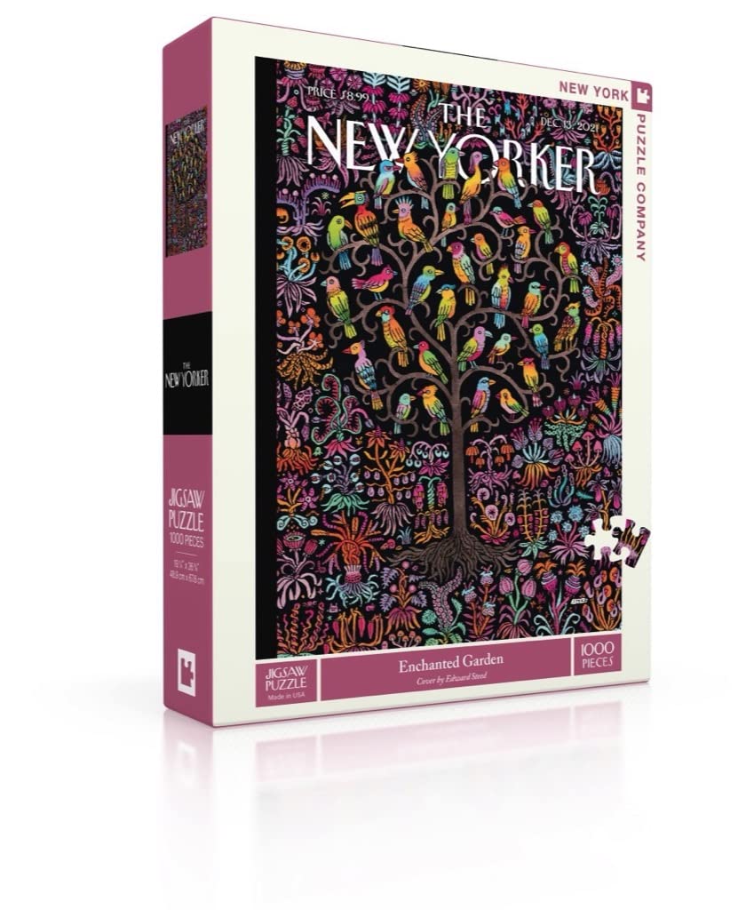 The New Yorker 1000ピースジグソーパズル Amazon | New York Puzzle Company - New Yorker Enchanted Garden
