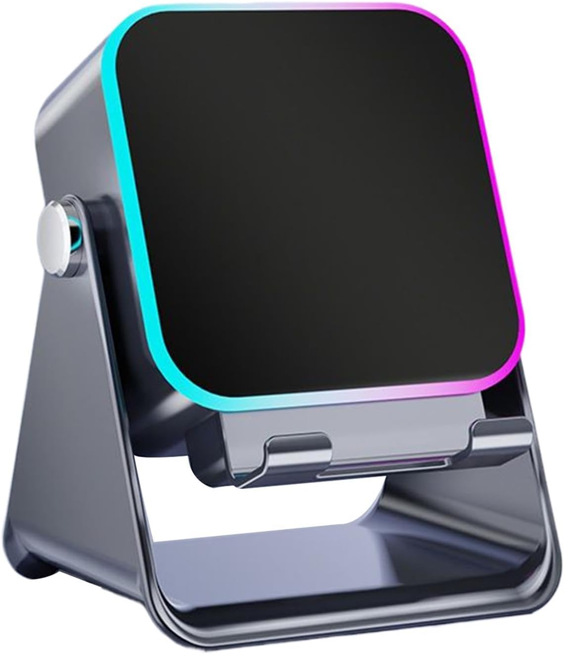 Cell Phone Stand with Wireless Speaker, Adjustable Angle