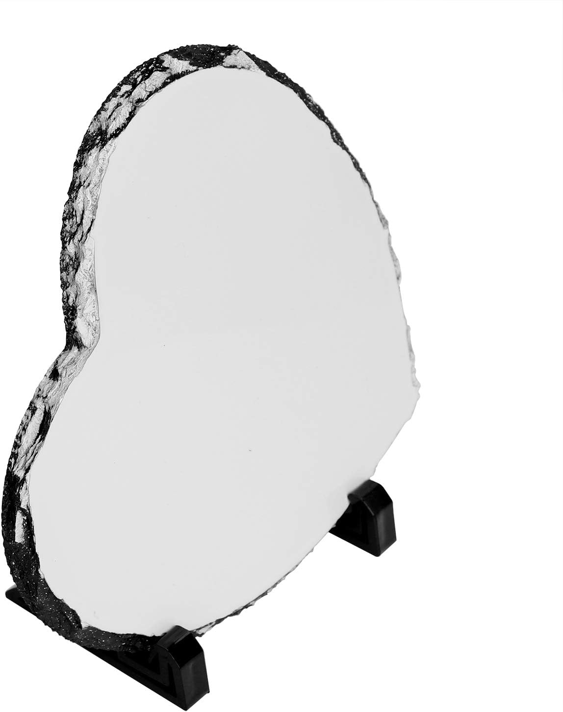 Customized Stone Plaque Photo Slate Picture Frame,Personalized Pet Dog Cat Photo Memorial Stone Flagstone Baby Birth Picture Frame Birthday Valentine's Day Photo Slate for Her Him Women Men Mother Dad