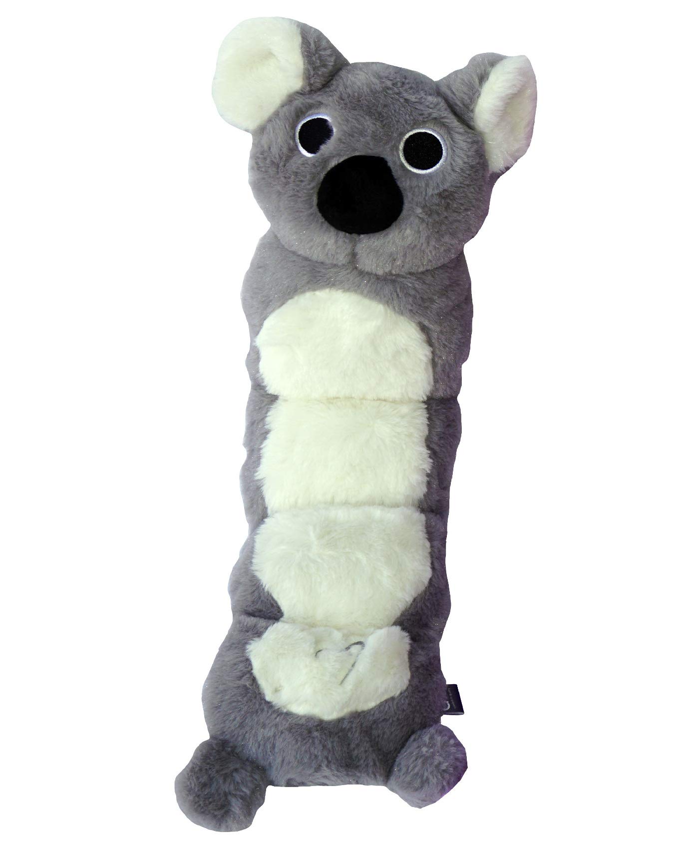 Classic Home Store Gor Pets Hugs Tums Soft Faux Fur Squeaky Puppy Dog Play Toy - Grey Koala (Daddy - 54cm)