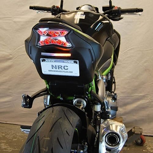 Miniatura 3 de New Rage Cycles Eliminador de guardabarros compatible con Kawasaki Z900 2020+