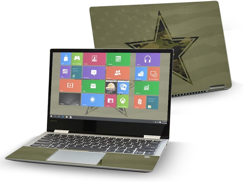 MightySkins Skin Compatible With Lenovo Yoga 720 13" (2017) - Policeman | Protective, Durable, and Unique Vinyl Decal wrap cover | Easy To Apply, Remove, and Change Styles | Made in the USA