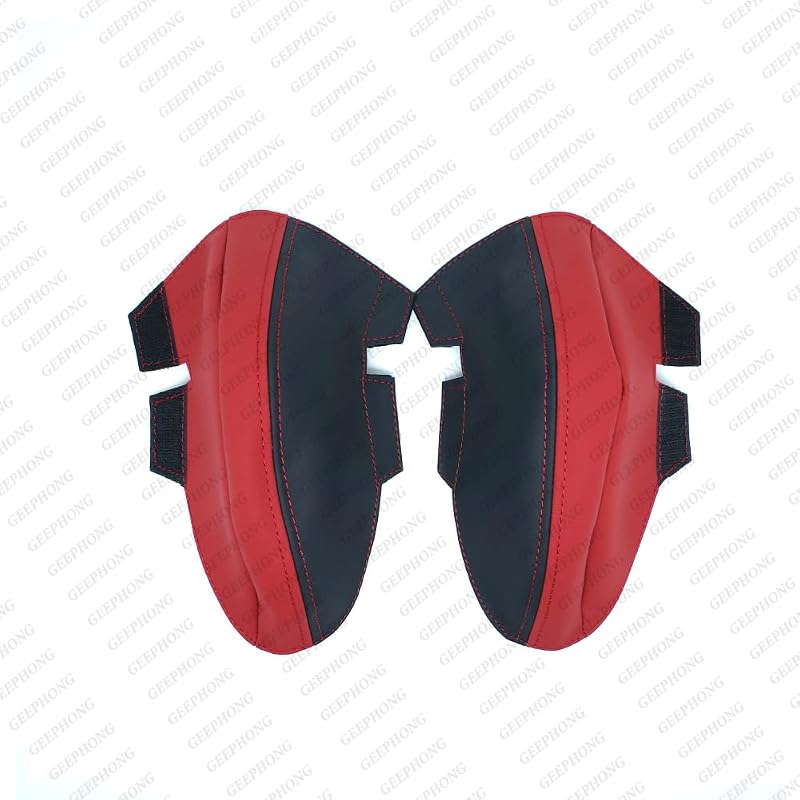 Protetor de Aba Lateral para Banco Esportivo em Fibra de Carbono BMW G87 M2, G80 G81 M3, G82 G83 M4, F90 M5 e F92 M8 em Couro Fiona Red Geephong