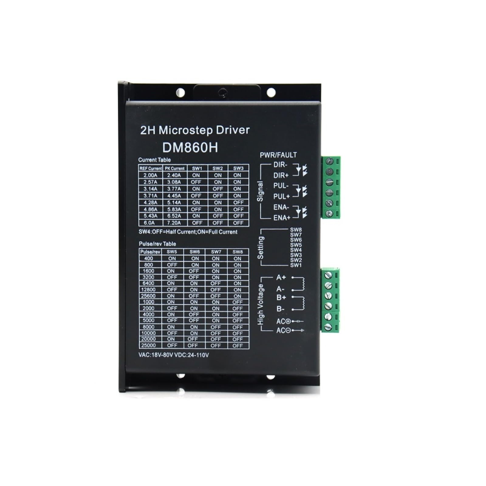 Entraînement pas à pas DM860H haute vitesse pour optimiser votre machine de gravure 86