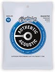 Martin Authentic Acoustic Guitar Strings - 3 Pack - Superior Performance 92/8 Medium