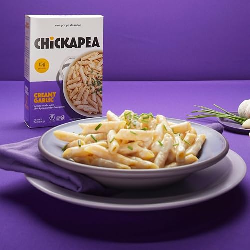 Miniatura 6 de Chickapea One Pot Pasta de garbanzos - Ajo cremoso - 7 oz (paquete de 1)