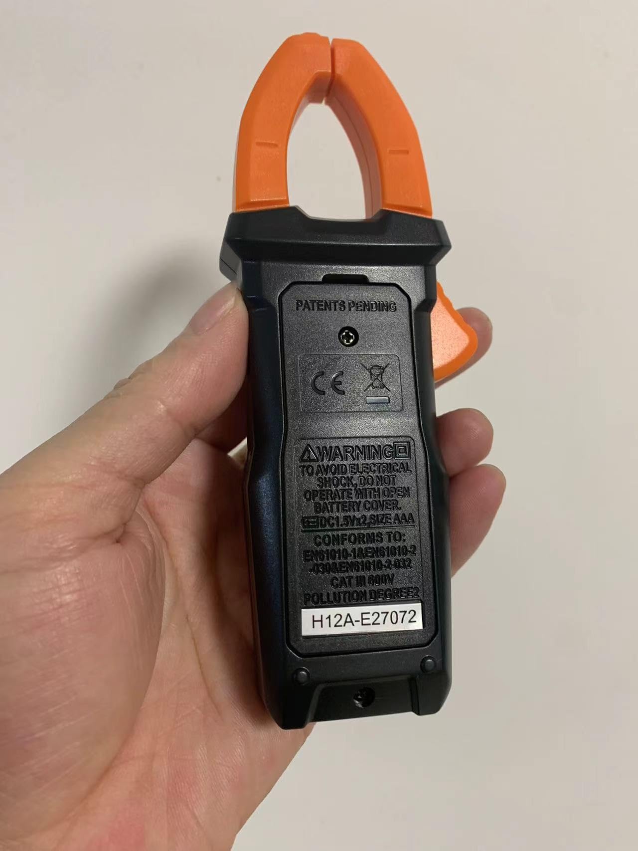 Medidor de abrazadera digital PM2116S Digital Automático AC DC Frecuencia Mini Pocket NCV Pliegues de corriente inteligente portátil amperímetro metro de alta precisión Voltímetro