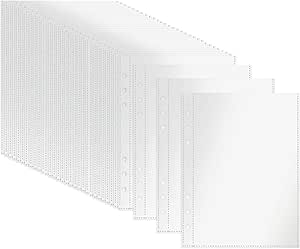 30 Stück A5 Fotohüllen - Klarsichthüllen 6-Loch Für Sammelkarten