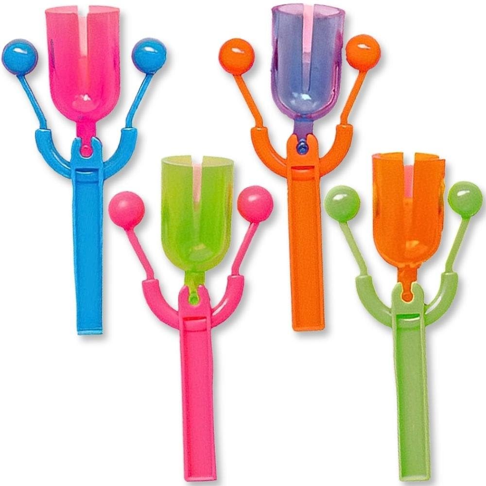 Unique 4 Neon Clacker Noisemakers