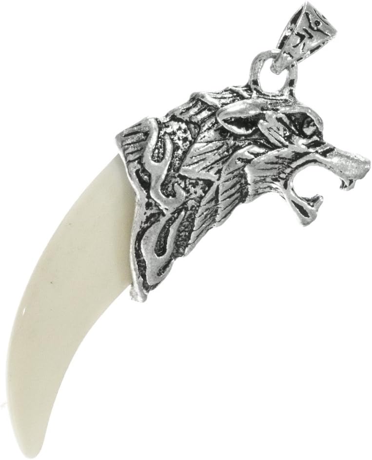 Craft County Assorted Wolf, Dragon, Skull Beads - Available in Silver, Gold, Rose Gold, Gunmetal - Single to 20 Packs - Ideal for Beading, Bracelet