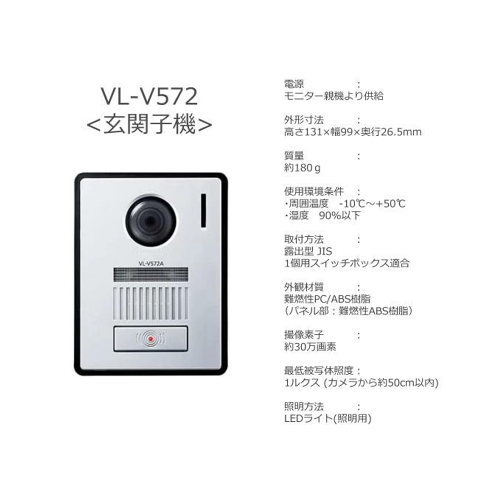 Panasonic - panasonic VL-V572 チロリ様、専用 Amazon.co.jp: パナソニック テレビドアホン用デザインパネル VL