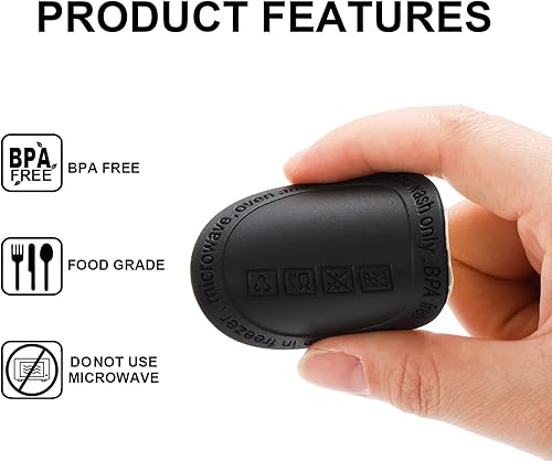 Miniatura 3 de TOPZEA Paquete de 56 piezas de goma para vasos de sublimación, parte inferior protectora de silicona antideslizante, autoadhesiva, parte inferior de