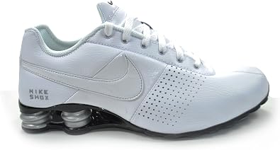 Amazon.com: Nike Shox Deliver 317547 – 109 – Blanco/Metálico plata/negro  zapatillas de running para hombre, Blanco, 12 D(M) US : Ropa, Zapatos y  Joyería