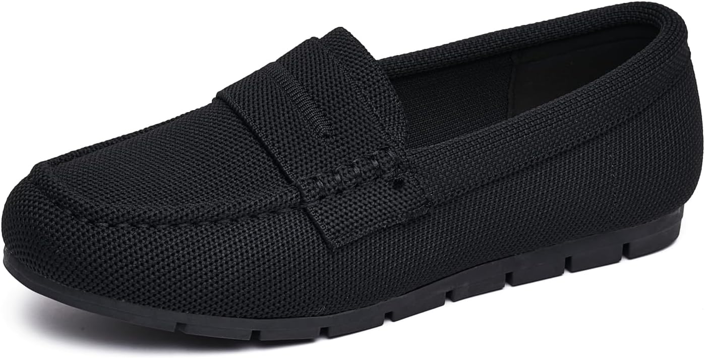 Women's Loafers Comfortable Lightweight Breathable Slip-Ons Business Casual Dressy Walking Work Flats Shoes