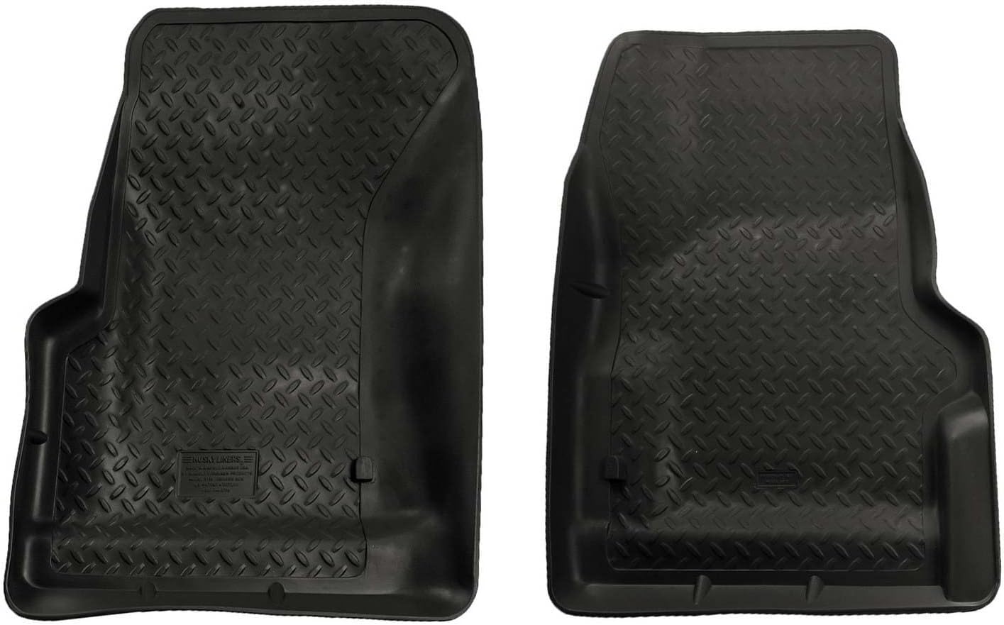 Husky Liners Classic Style Series | 1997-2006 Jeep Wrangler | Front Floor Liners, Black | 31731