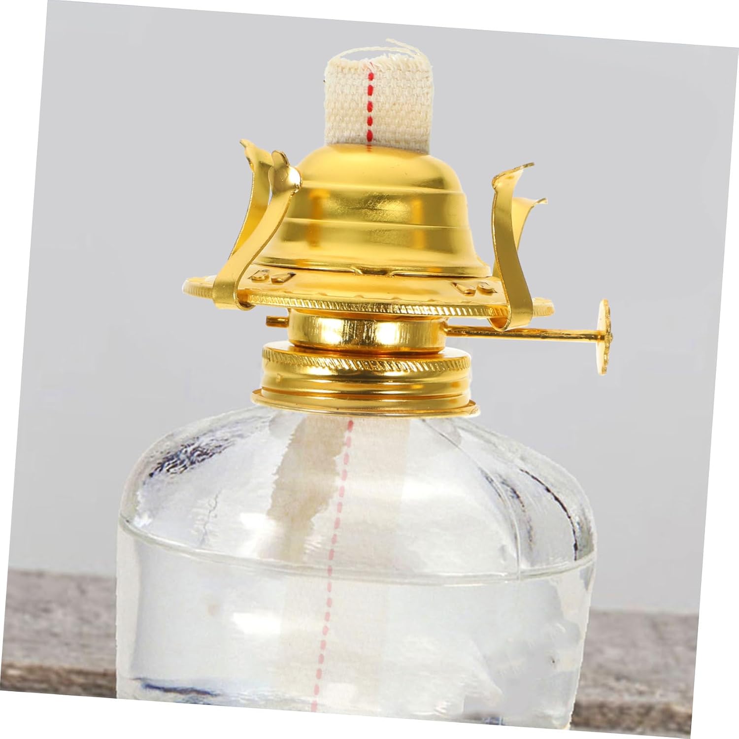 Cabilock 2sets Oil Lamp Replacement Wick Kerosene Lamp Wick Holder for Vintage Oil Lanterns Wide Home and Outdoor Use Safe and Practical Accessory