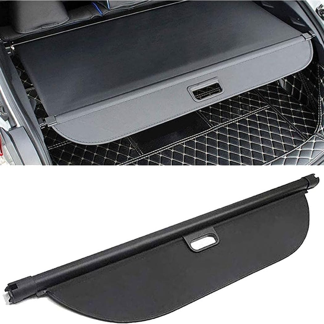 Coche Cubierta De Carga RetráCtil para Toyota Prius 2010-2015, Coche Retráctil Maletero Trasero Estante Cortina Privacidad