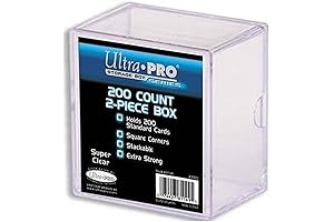Ultra Pro 2-Piece Case for Your 200 Count Card Collection