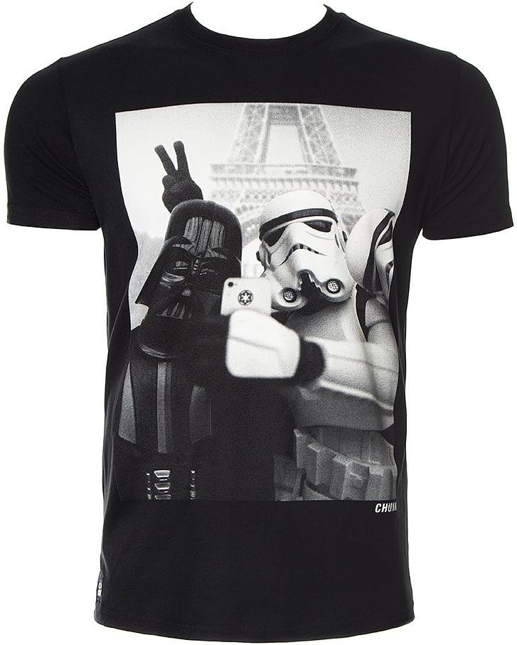 Chunk Clothing Men's Selfie T Shirt - X-Large, Black