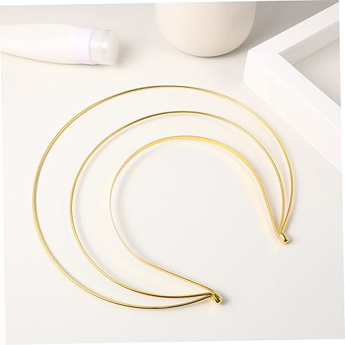 Miniatura 2 de FOMIYES Corona con halo de ángel, diadema de diosa dorada, diadema de metal para reina, tocado de diosa gótica antigua, dorado para mujeres y niñas