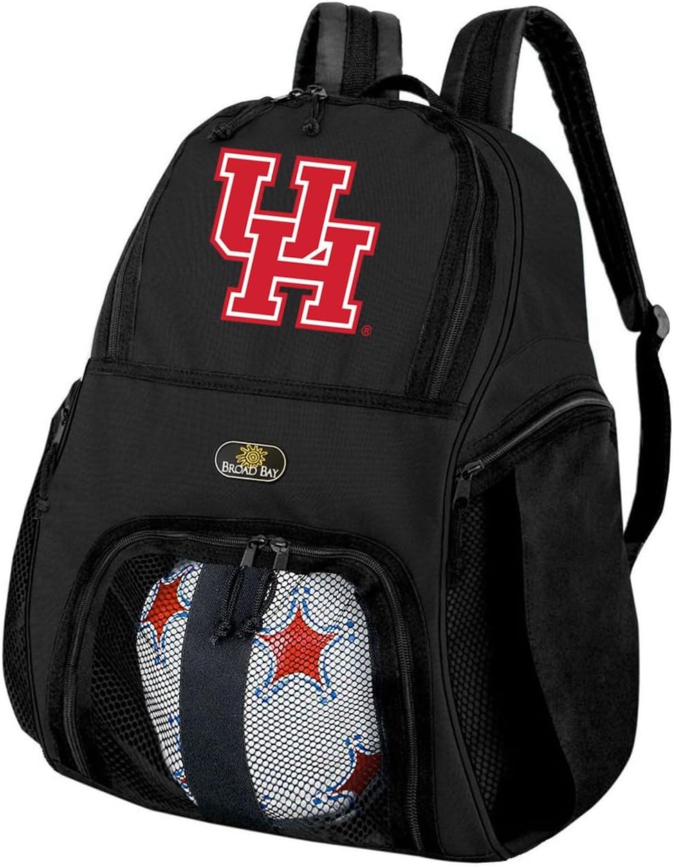 Broad Bay University of Houston Soccer Backpack or University of Houston Volleyball Practice Gear Bag