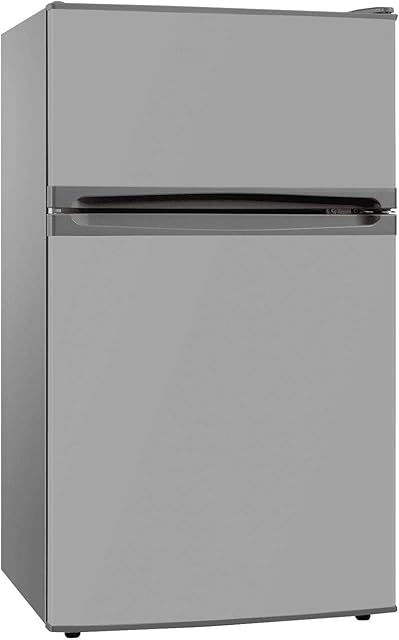 SIA AMZUFF01SS 88L Silver/Grey Freestanding Under Counter A+ Fridge Freezer