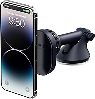 Phone mount on dashboard
