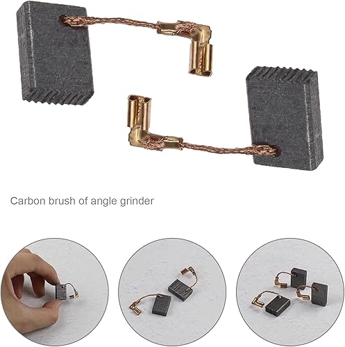 Miniatura 5 de 4 pares de cepillos de carbono CB325 194074-2 con corte automático 5x11x15-0.669 in compatibles con Makita 9553NB 9554NB 9555NB 9556NB 9557NB 9557NB