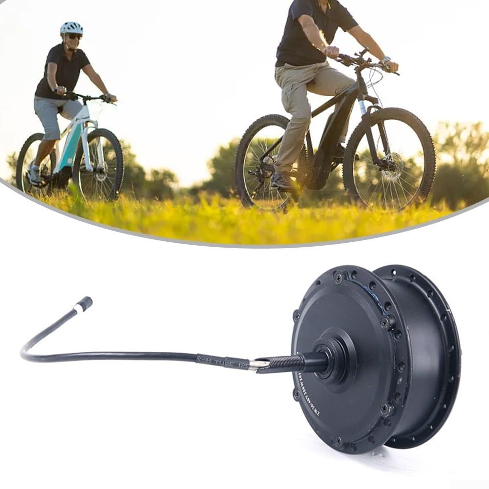 Mozzo ruota per bici elettrica, motore per bici elettrica, senza spazzole, mozzo posteriore, 36-48 V, 350 W, motore brushless per e-bike (48 V 350 W)
