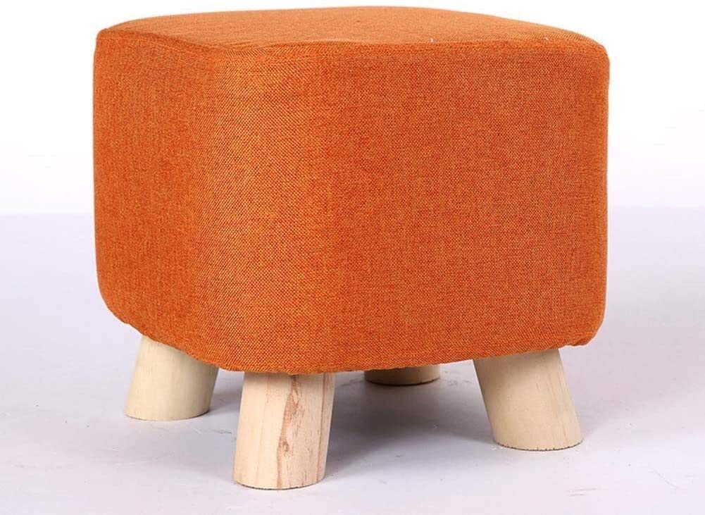 Repose-pieds en bois pour soulager le dos et tabouret déhoussable 28x25cm