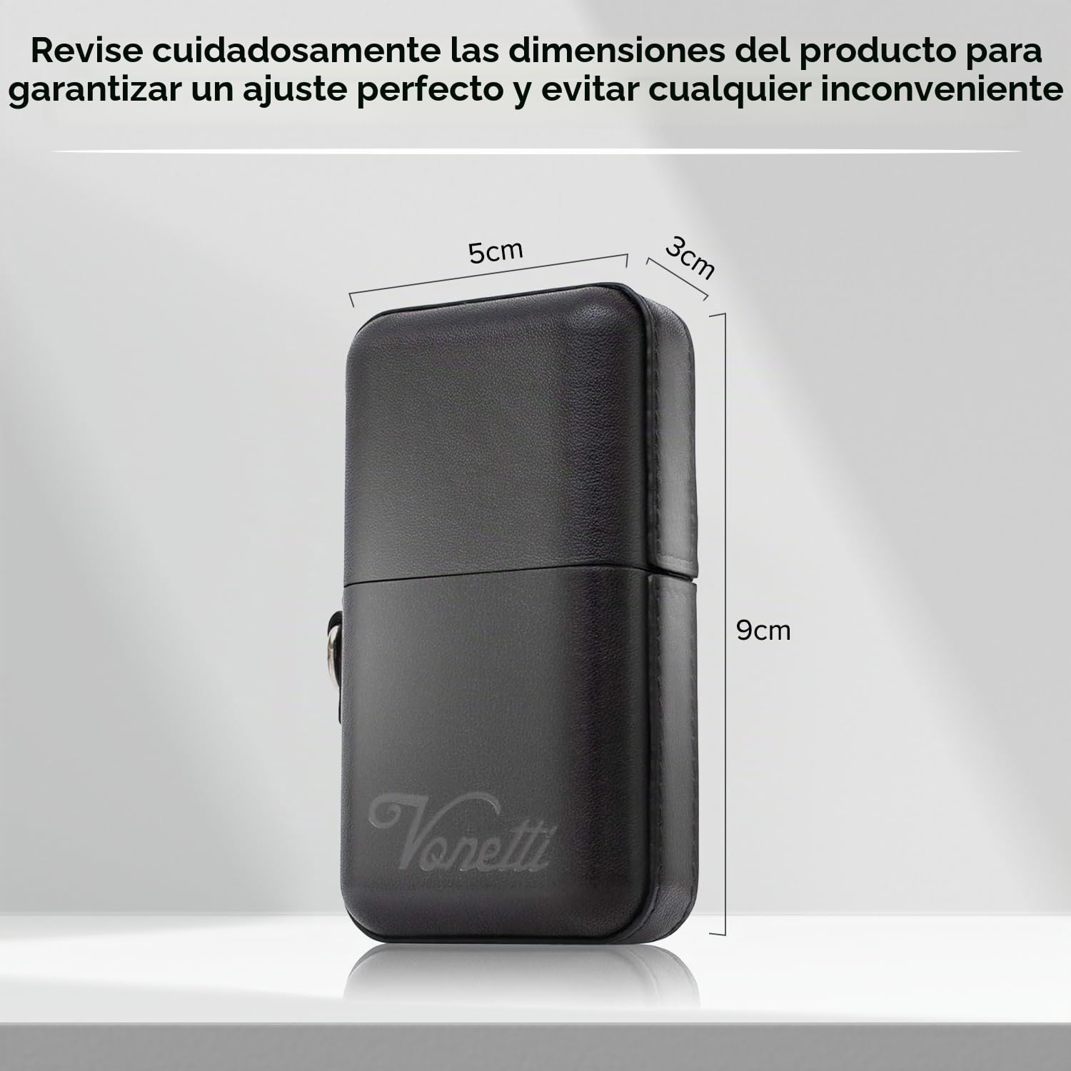 VONETTI Elegante caja de protección para llaves de coche, caja de protección RFID para llaves de coche, caja de almacenamiento Keyless Go, protección para llaves de coche