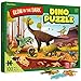 Glow in The Dark 100 Piece Dinosaur Puzzle for Kids - Dinosaurs Jigsaw Puzzles Toys for Boys & Girls Ages 4-8 - Christmas Birthday Gifts for Age 3 4 5 6 7 8 Year Old Toddler Boy Girl Gift - Dino Toys
