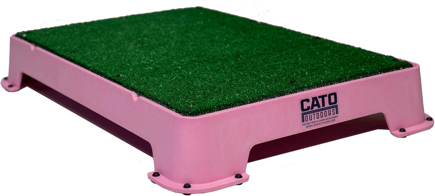 Pet Supplies Cato Board Dog Training Platform (Pink, Turf Surface