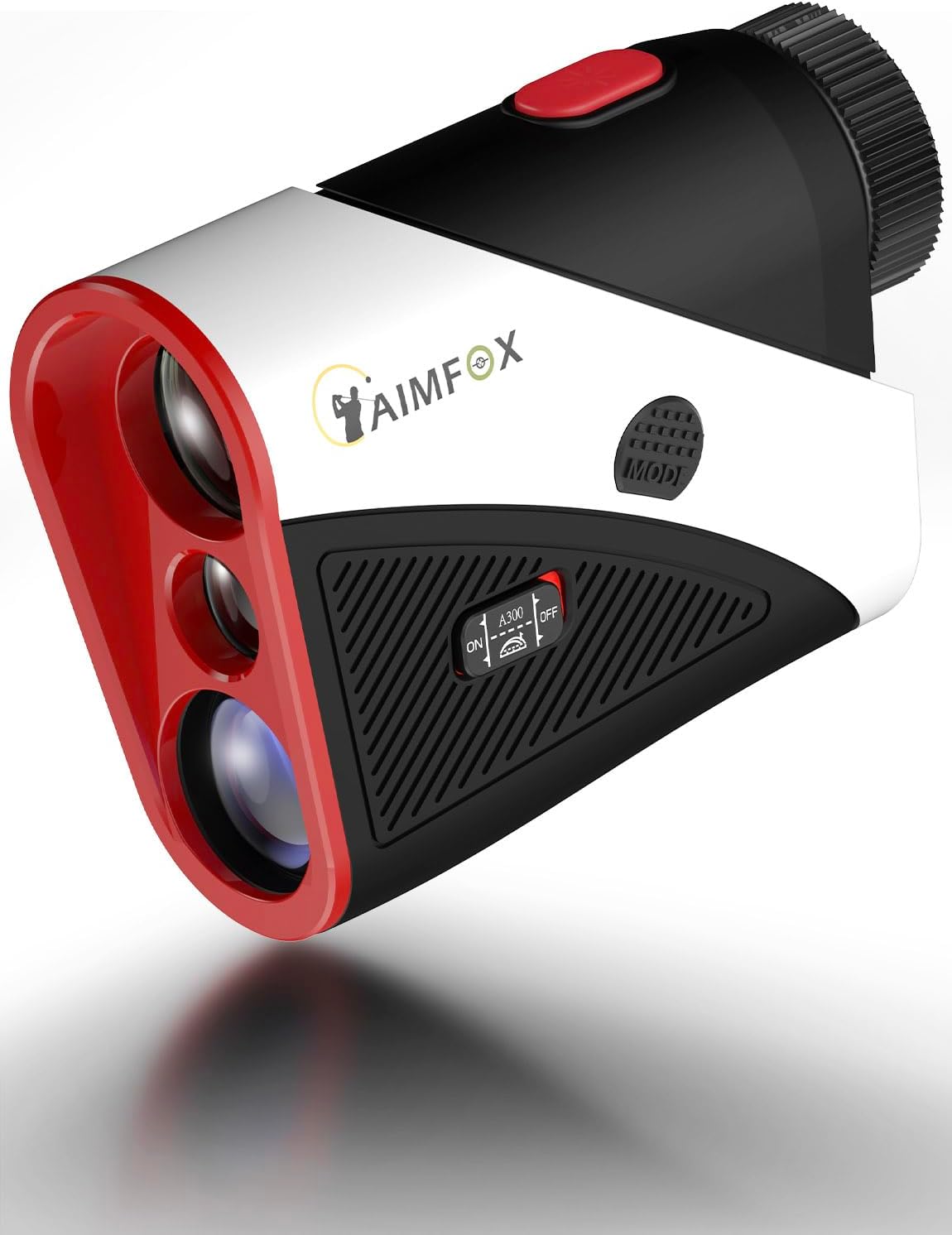 Golf Rangefinder 125g Ultra-lightweight Pin Search Function Anti-shake Function Elevation Measurement Angle Measurement Distance Measurement Compete-ready 700Yd Range 0.25 Second Measurement 6x