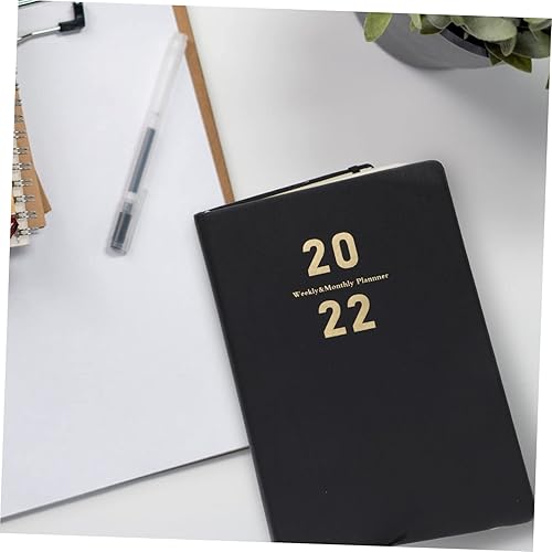 Miniatura 7 de STOBOK 1pc 2022 Agenda Book 2022 Daily Planner Writing Notebooks Student Appointment Calendar 2022 Notepad The Office Notebook Schedule Notebook