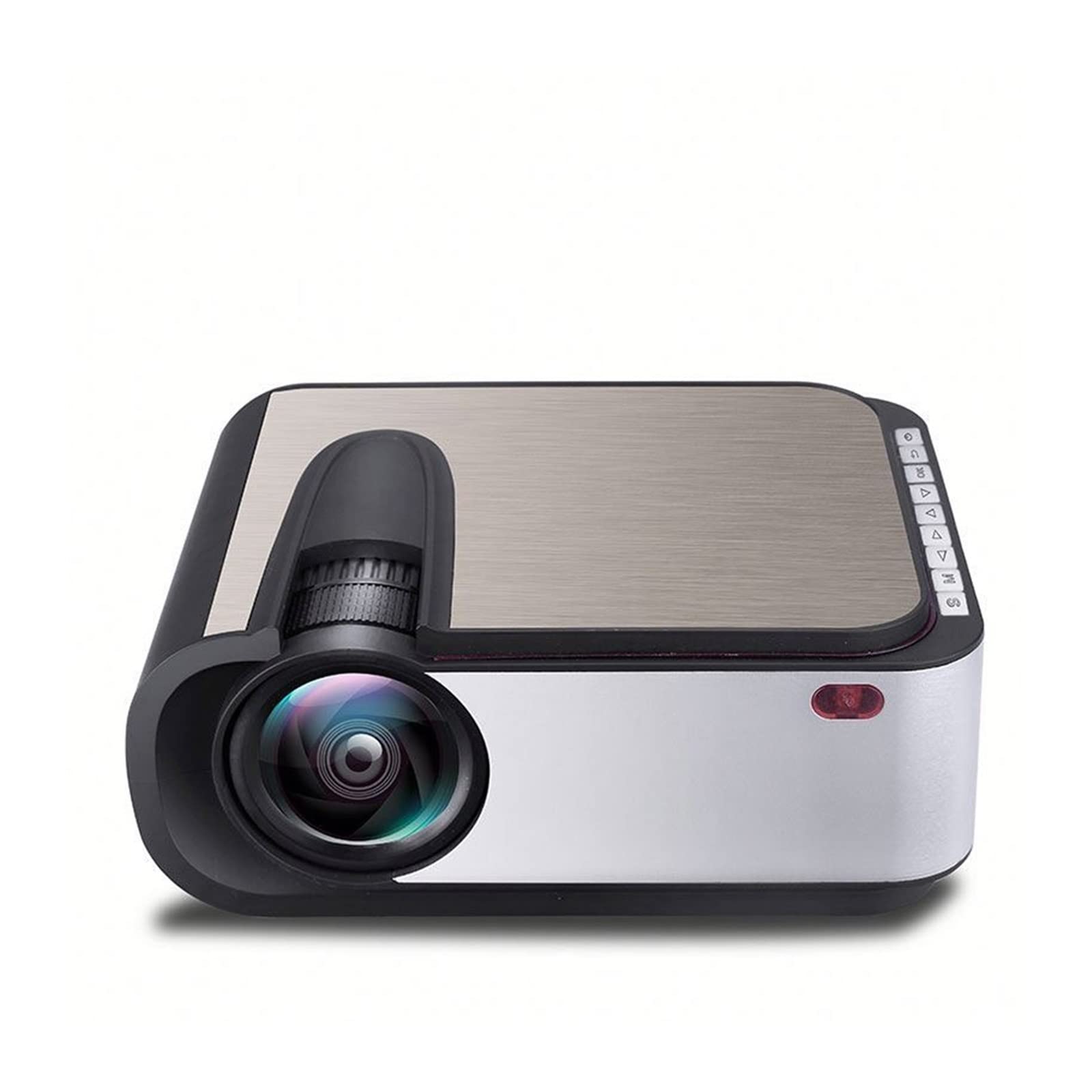 Lampada per proiettore, Proiettore Mini proiettore Portatile Portatile for Home Theater for riprodurre Video, Serie TV, condivisione di Foto, Partite di Calcio, ECC