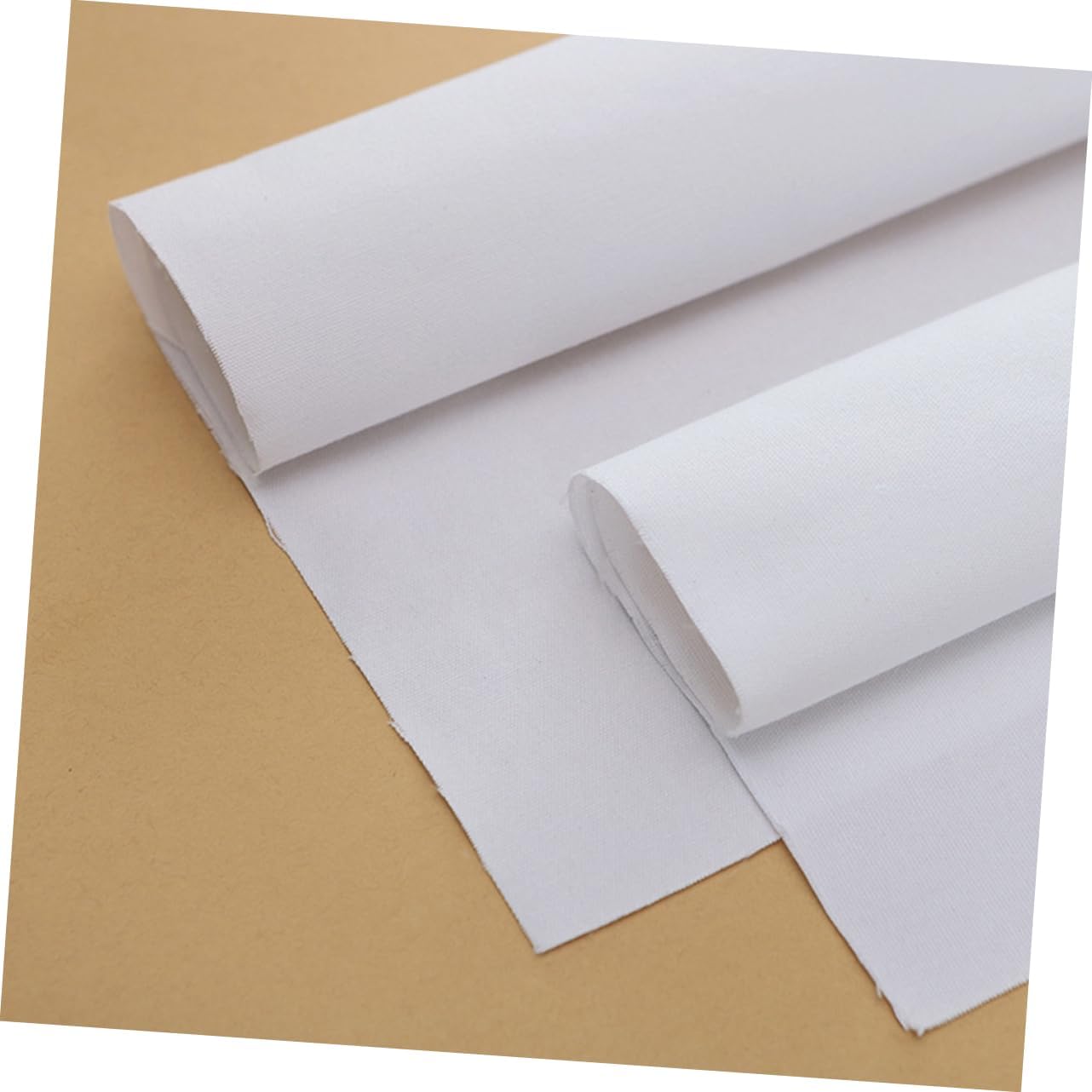 6pcs White Cross Stitch Cloth DIY Handwork Embroidery Fabric for Beginners Experts Versatile for Curtains Cushions Tablecloths More