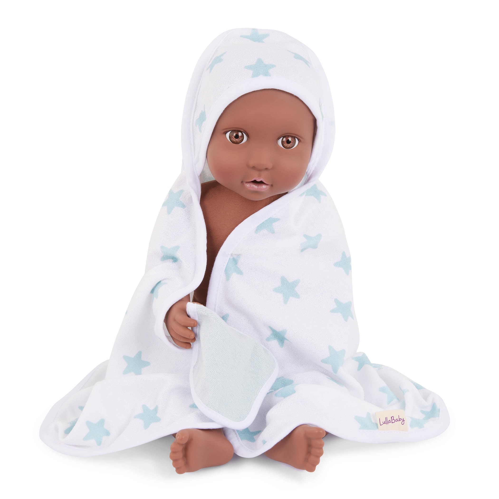 LullaBaby Ropa de muñeca de bebé de 14 pulgadas - Mameluco de pijama morado - Accesorios para la cabeza, mordedor y pantuflas - Juego de simulación de 2 años - Conjunto LullaBaby Ropa de muñeca de bebé de 14 pulgadas - Mameluco de pijama morado - Accesorios para la cabeza, mordedor y pantuflas - Juego de simulación de 2 años - Conjunto